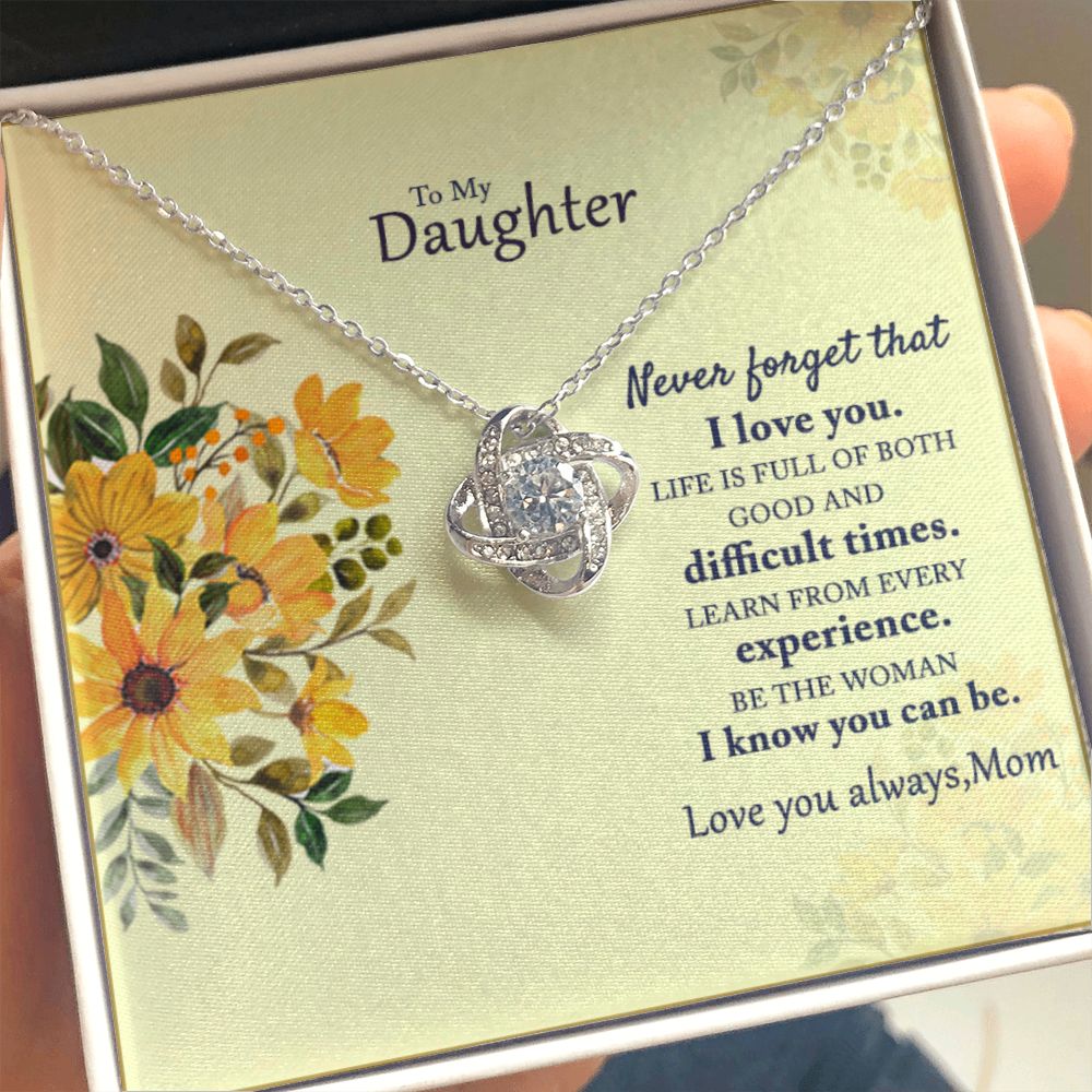 Daughter Gift From Mom - Never Forget That I Love You