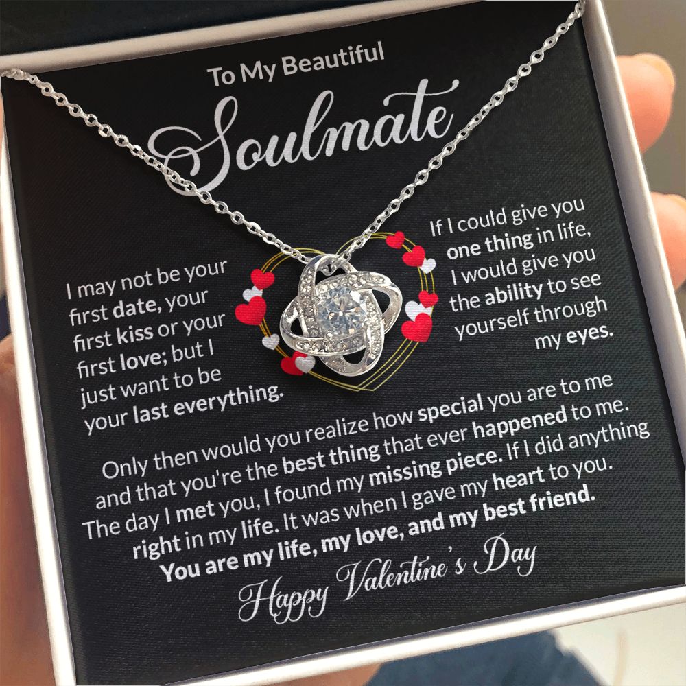 Valentine's Day Gift For My Soulmate- Love Necklace