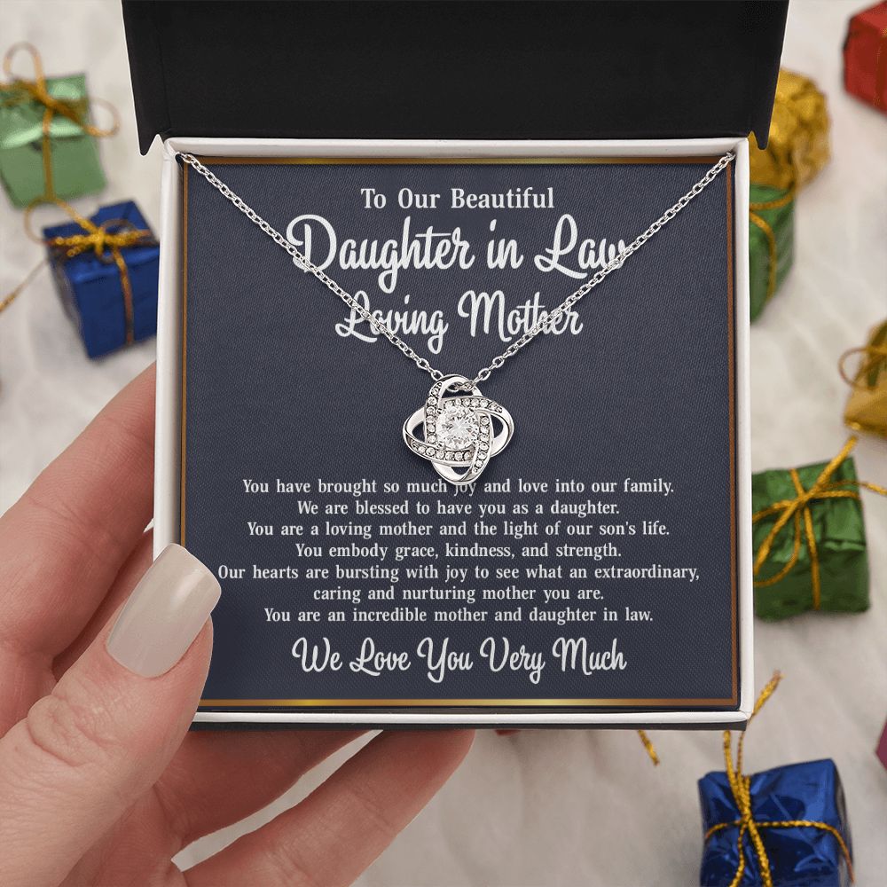 Daughter in Law Necklace Gift - An Amazing Mom