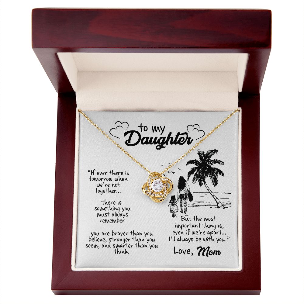 Daughter Gift From Mom - Braver Than You Believe