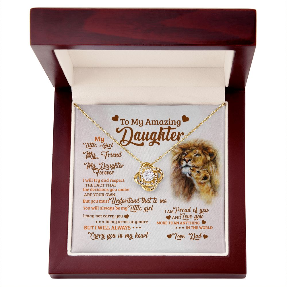 Gift For Daughter From Dad- My Little Girl