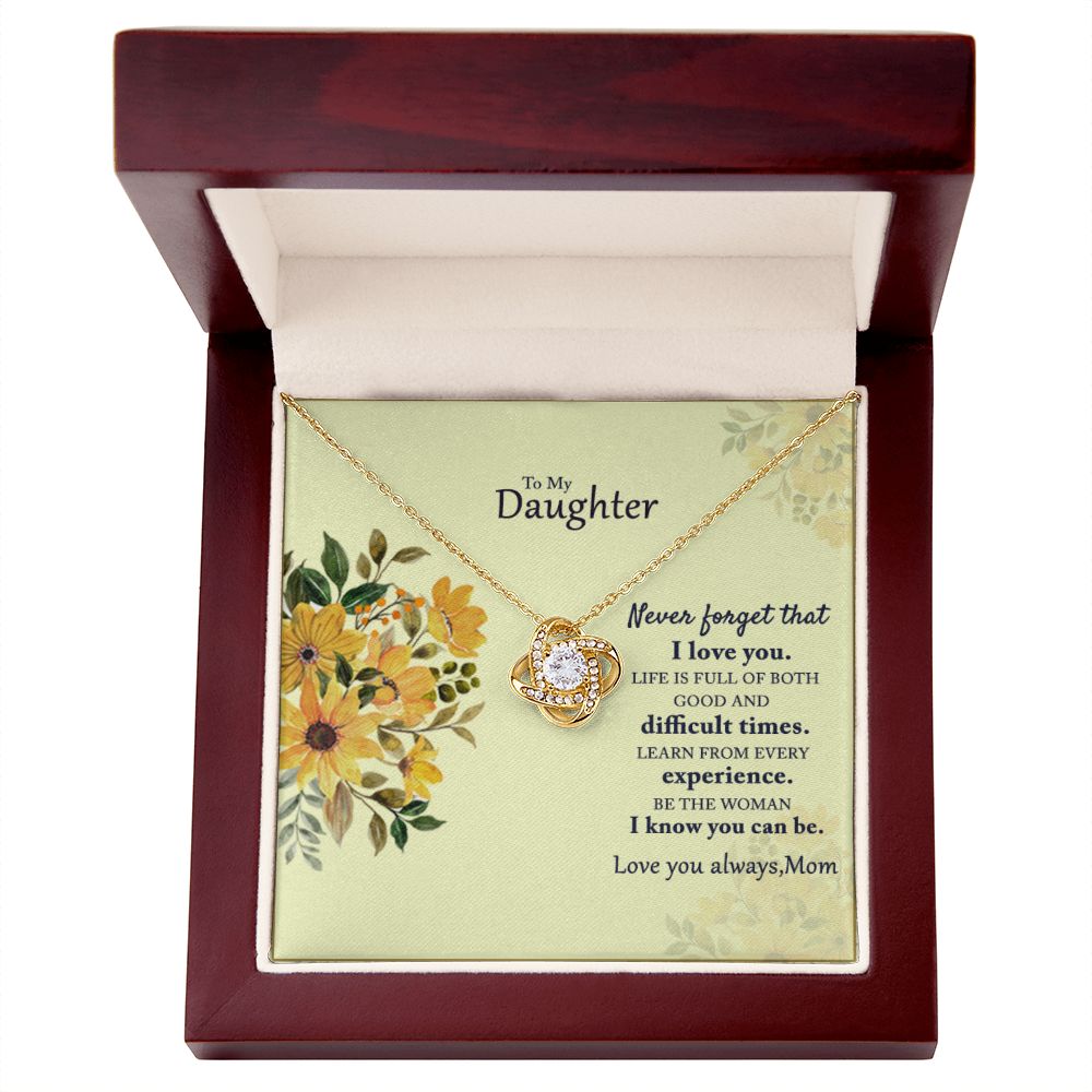 Daughter Gift From Mom - Never Forget That I Love You