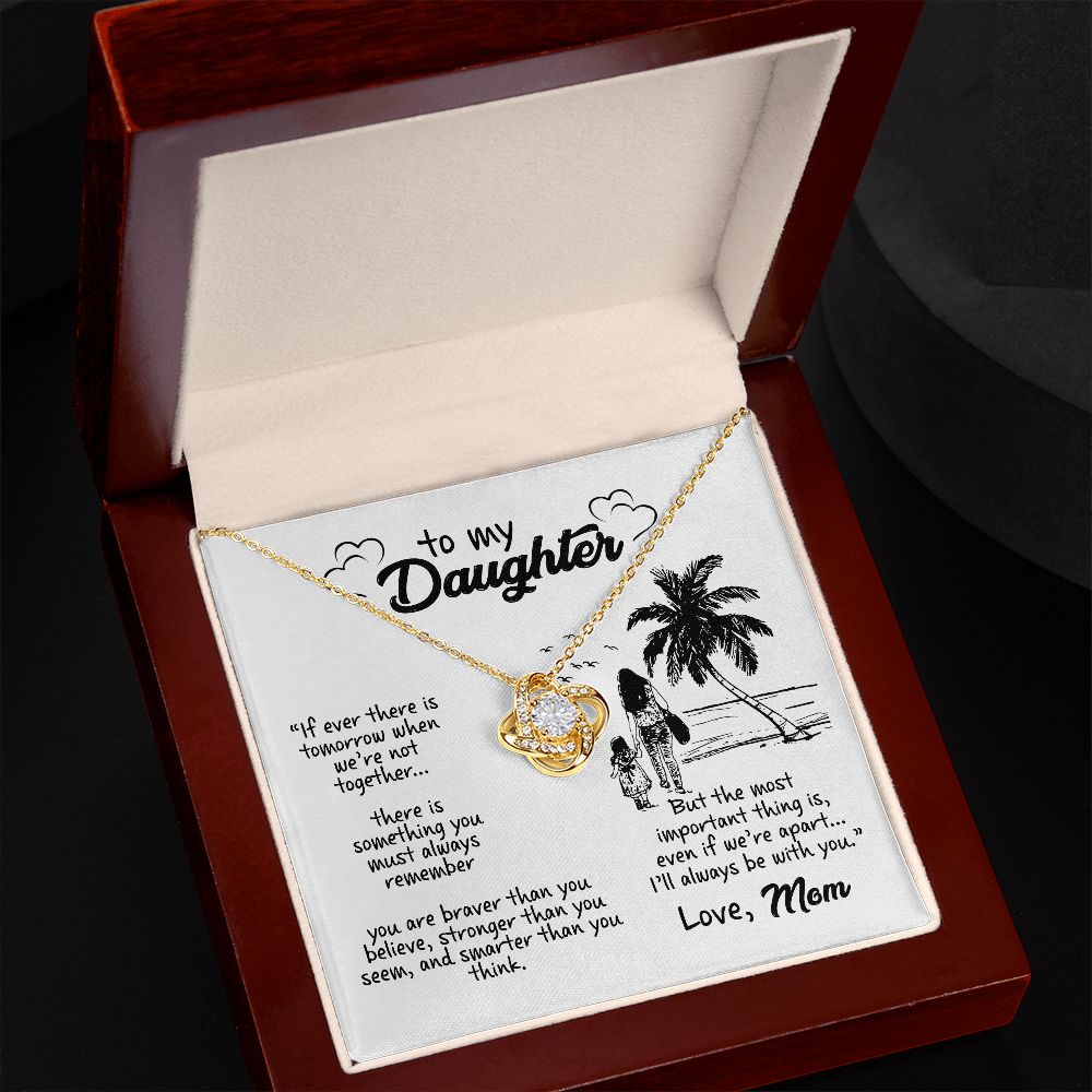 Daughter Gift From Mom - Braver Than You Believe