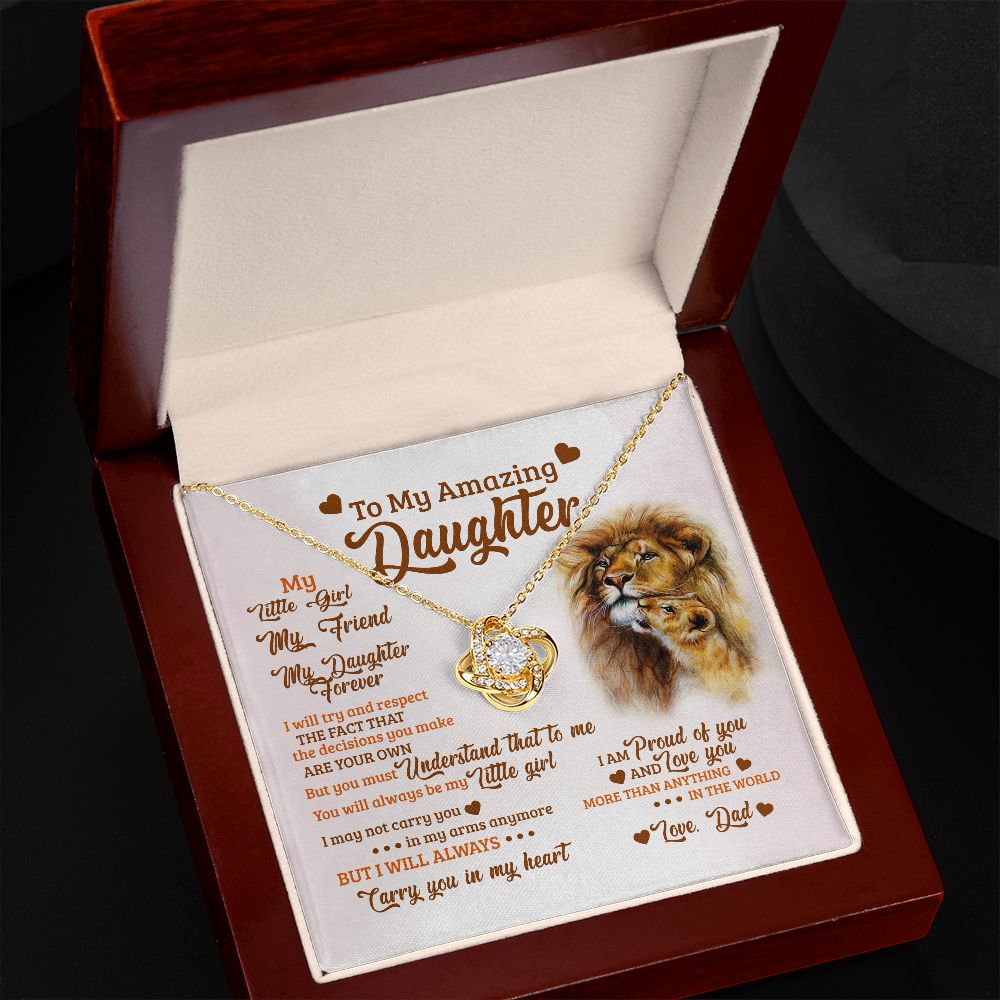 Gift For Daughter From Dad- My Little Girl