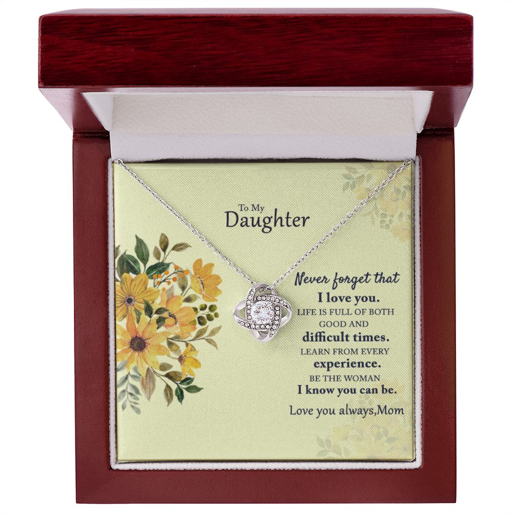 Daughter Gift From Mom - Never Forget That I Love You