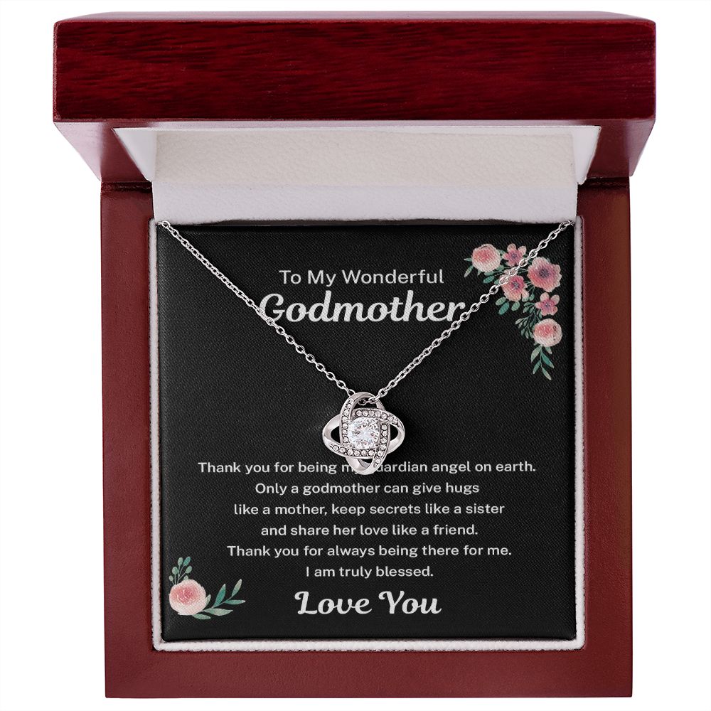 Godmother Gift from Goddaughter - Necklace - My Guardian Angel