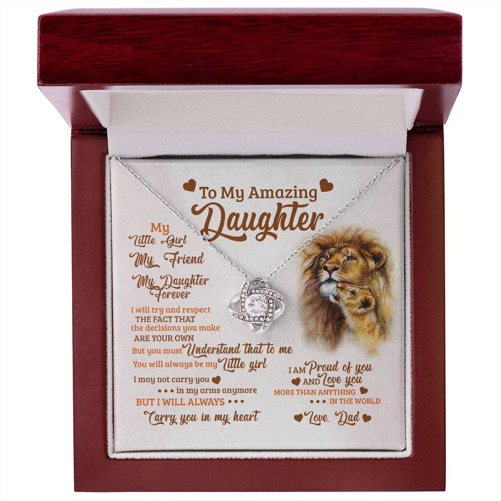 Gift For Daughter From Dad- My Little Girl