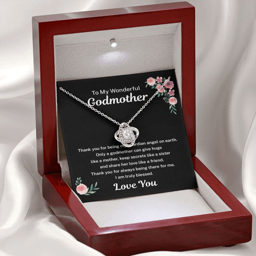 Godmother Gift from Goddaughter - Necklace - My Guardian Angel