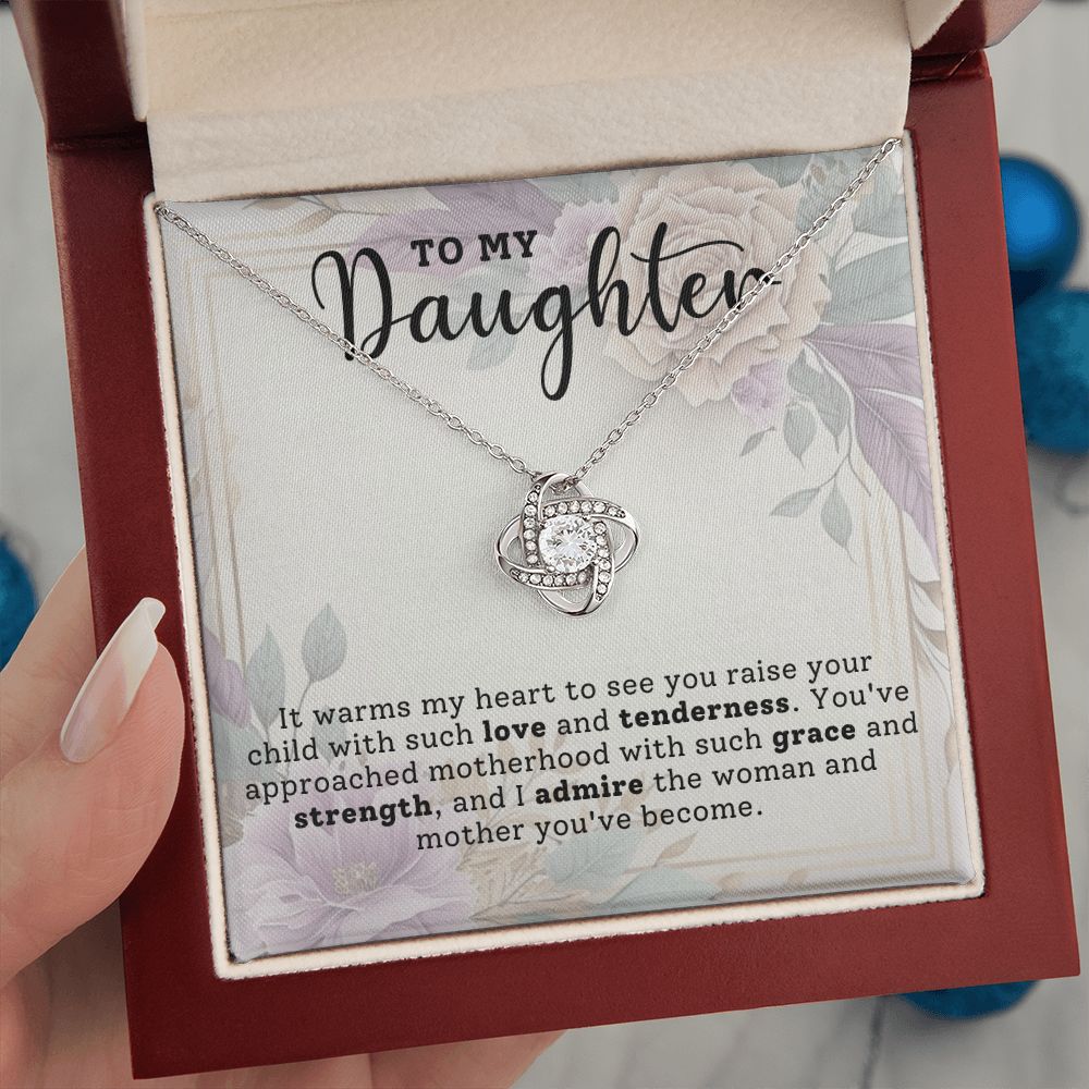 Daughter Gift - Grace and Strength - Necklace