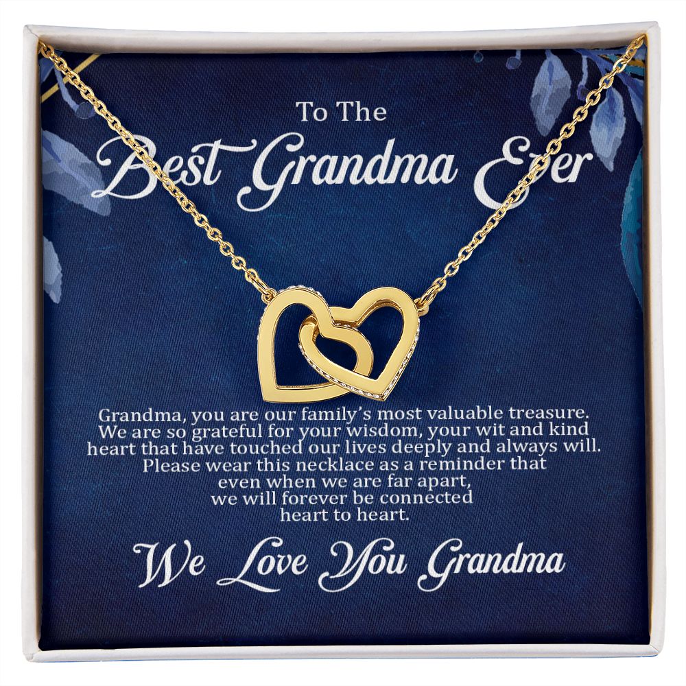 Grandma Gift - Necklace - Heart to Heart