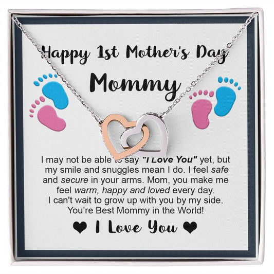 Happy 1St Mother Mothers Day Necklace Gift