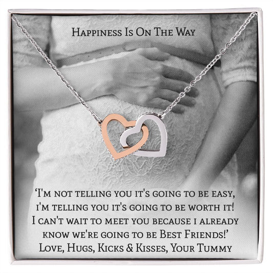 Gift For Expecting Mom - Happiness Is On The Way