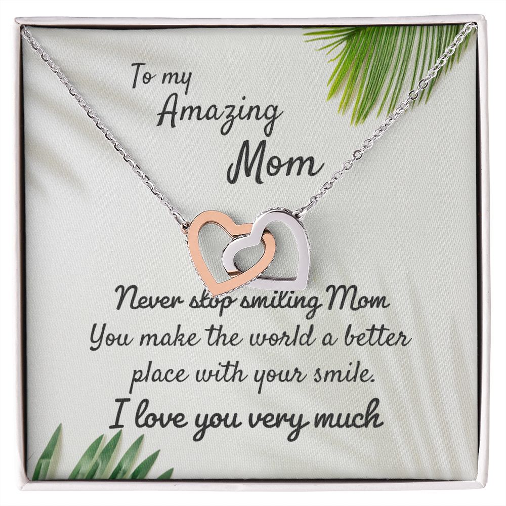 Gift For Mom - You Make The World A Better Place