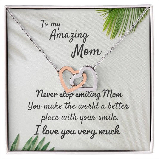 Gift For Mom - You Make The World A Better Place