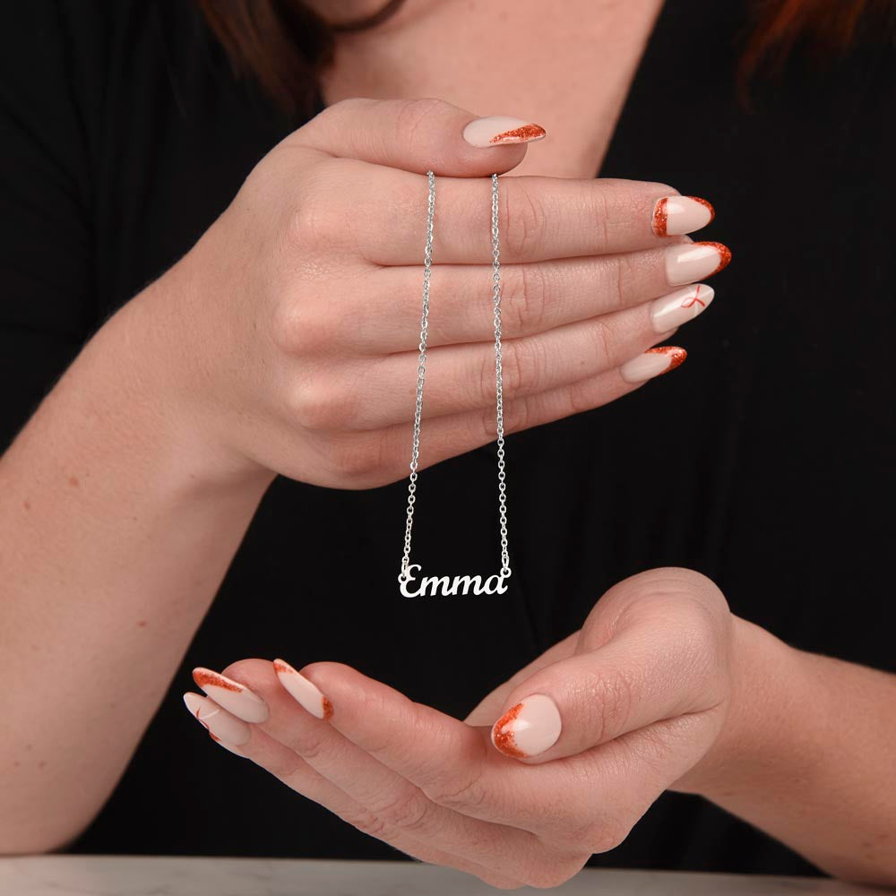 Gift For My Girlfriend- Her Name Necklace