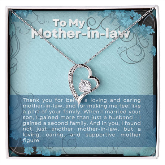 Mother in Law Gift - Necklace - A Part Of Your Family