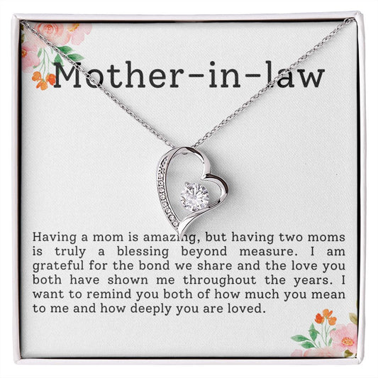 Mother in Law Gift - Necklace - Deeply Loved