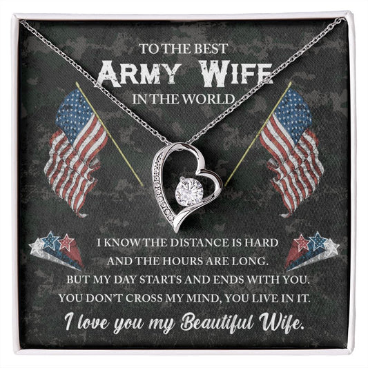 Military Wife Gift - My Day Starts And Ends With You