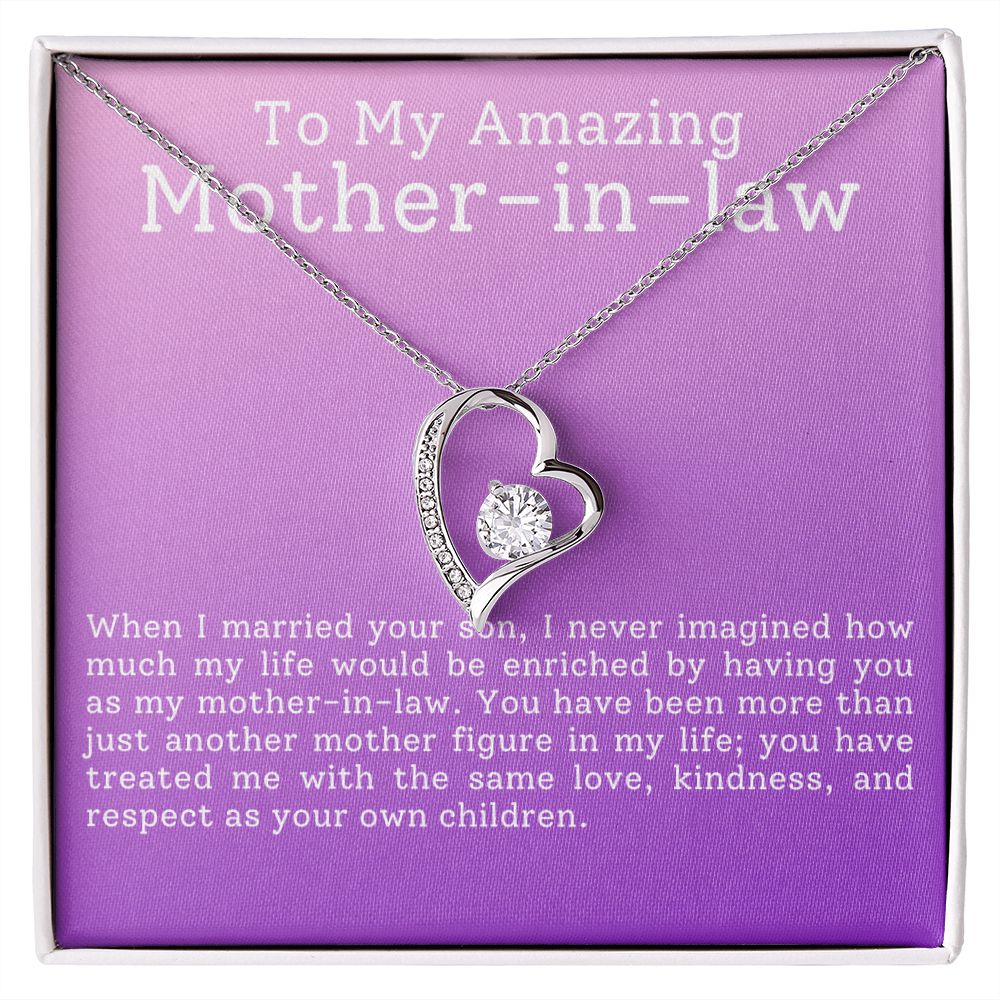 Mother in Law Gift - Necklace - More Than a Mother To Me