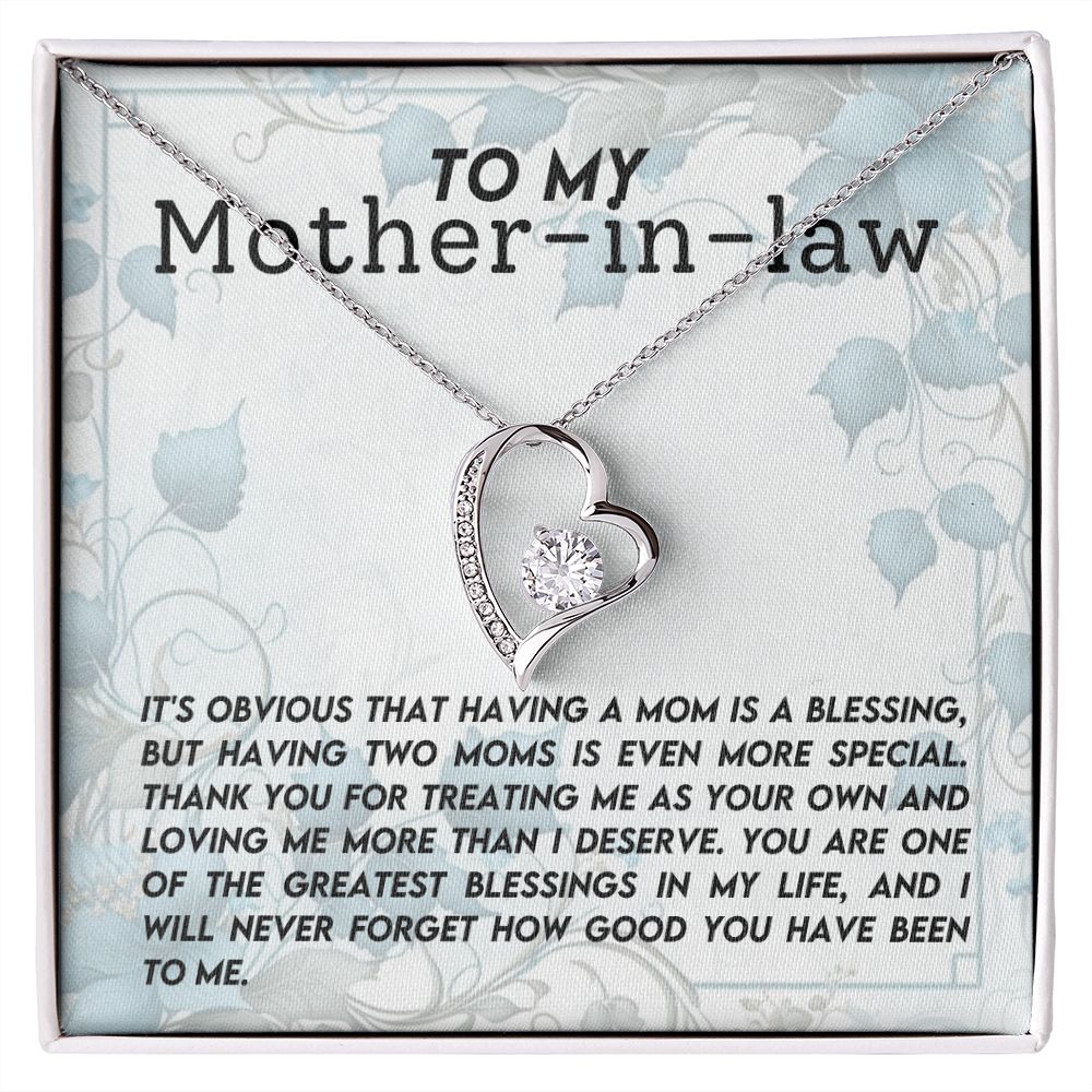 Mother in Law Gift - Necklace - Greatest Blessings in My Life
