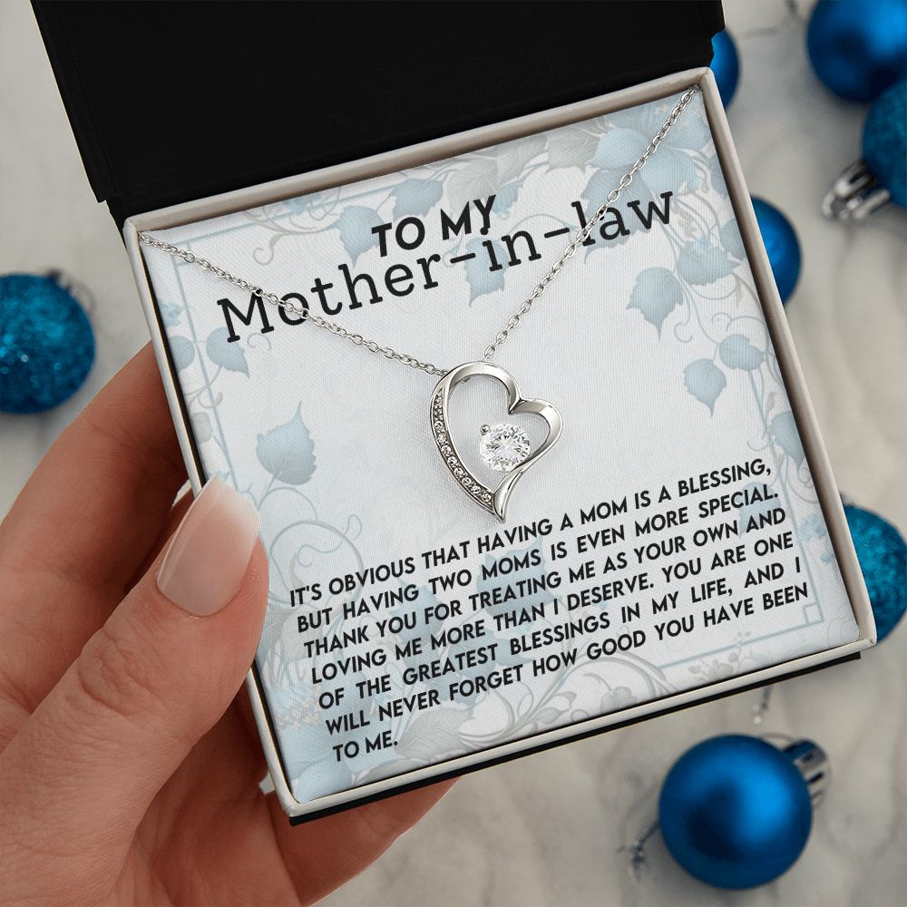 Mother in Law Gift - Necklace - Greatest Blessings in My Life