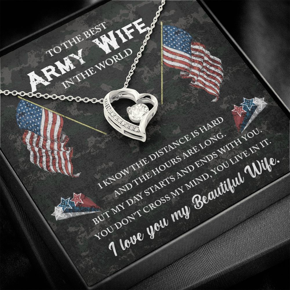 Military Wife Gift - My Day Starts And Ends With You
