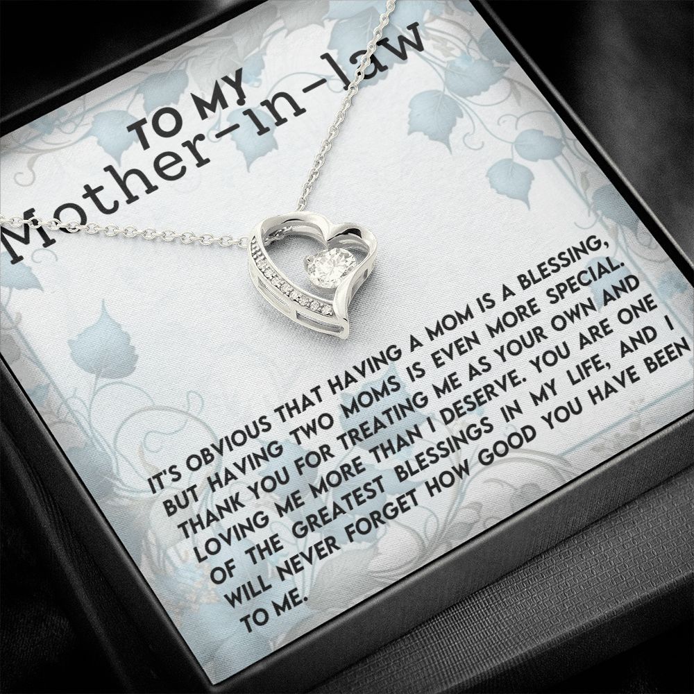 Mother in Law Gift - Necklace - Greatest Blessings in My Life