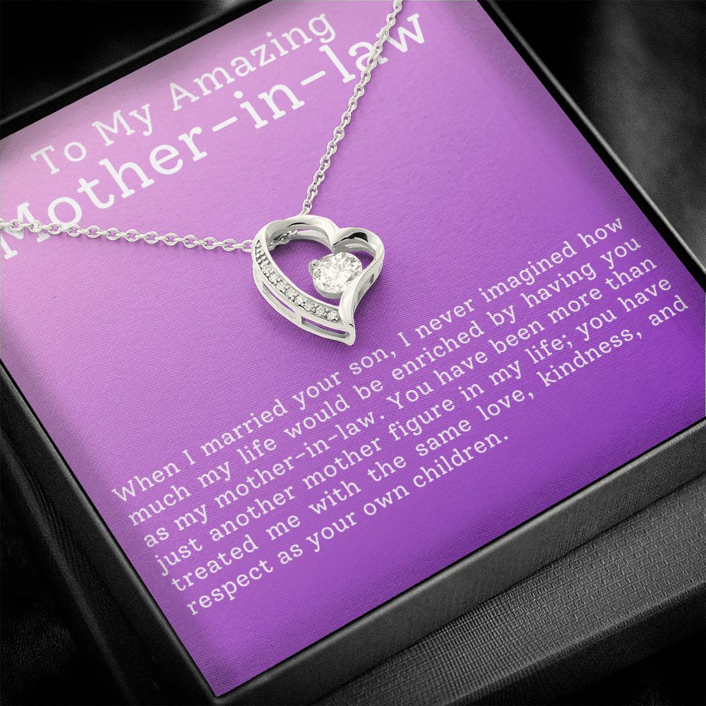 Mother in Law Gift - Necklace - More Than a Mother To Me