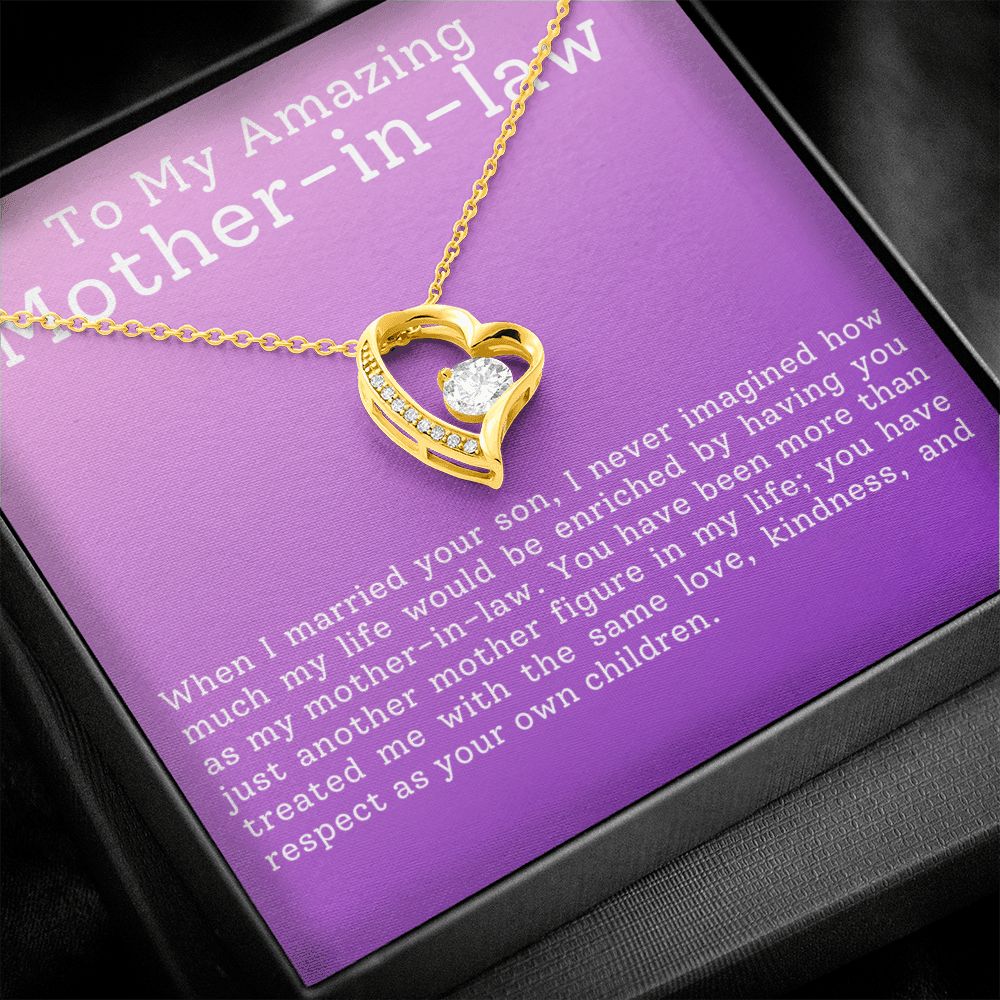Mother in Law Gift - Necklace - More Than a Mother To Me