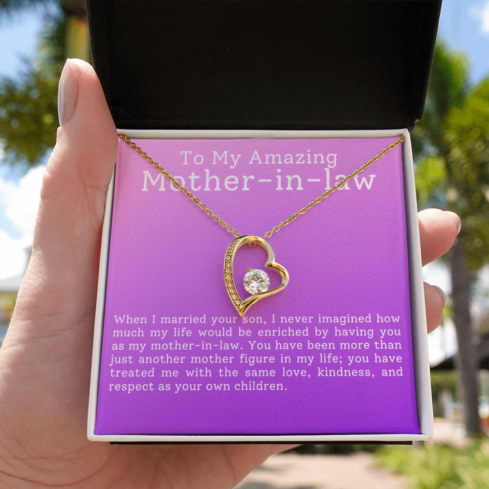 Mother in Law Gift - Necklace - More Than a Mother To Me