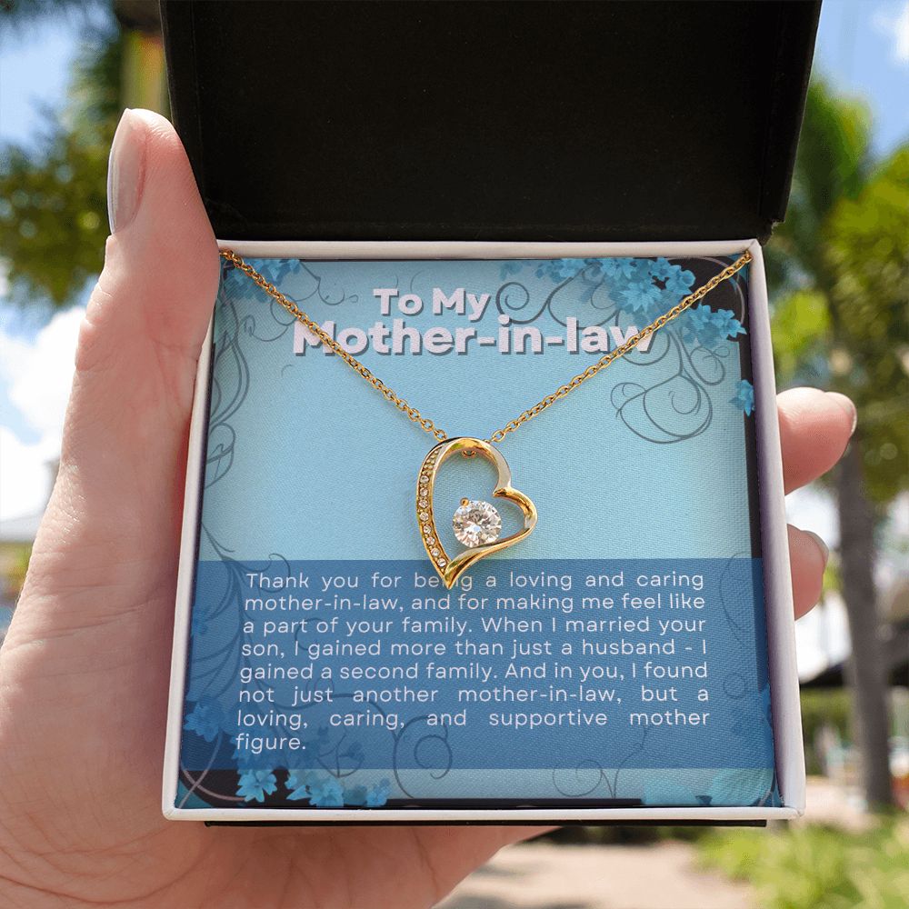 Mother in Law Gift - Necklace - A Part Of Your Family