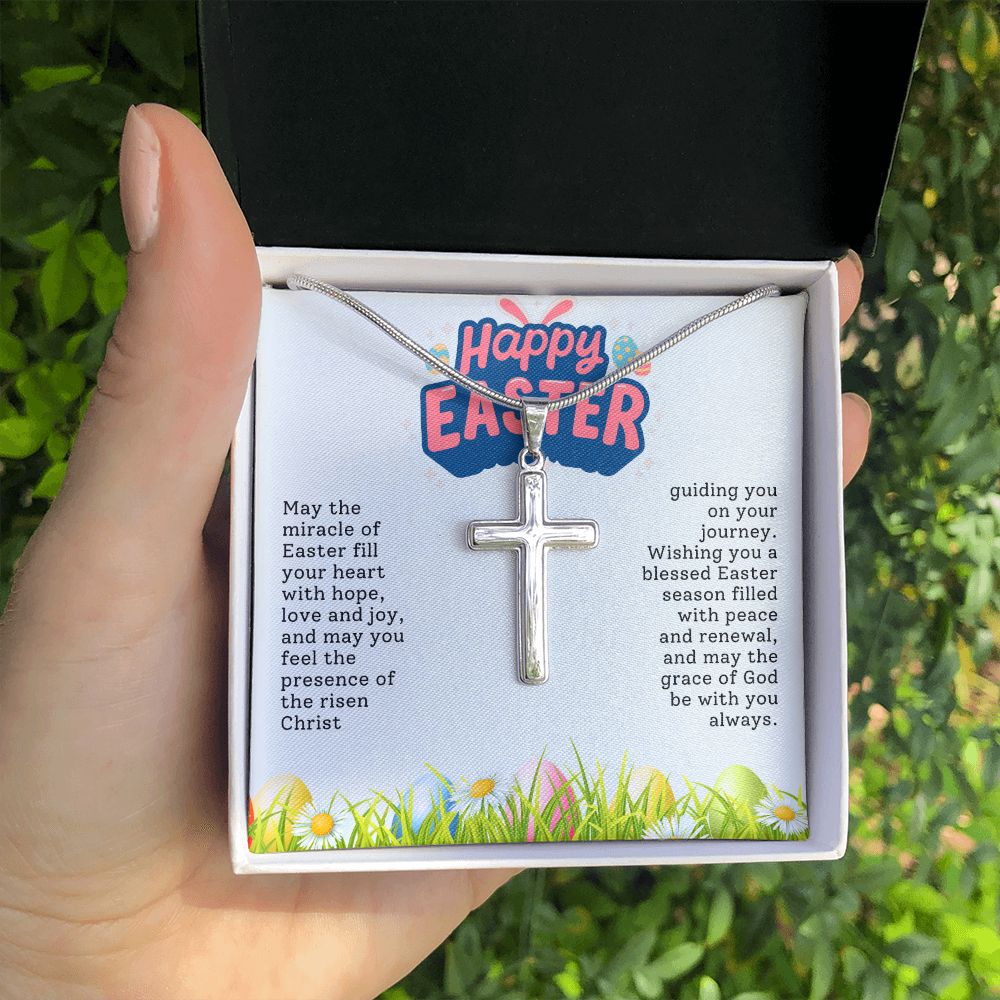 Easter Gift - Cross Necklace - Peace and Renewal