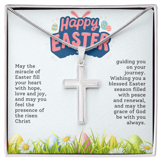 Easter Gift - Cross Necklace - Peace and Renewal