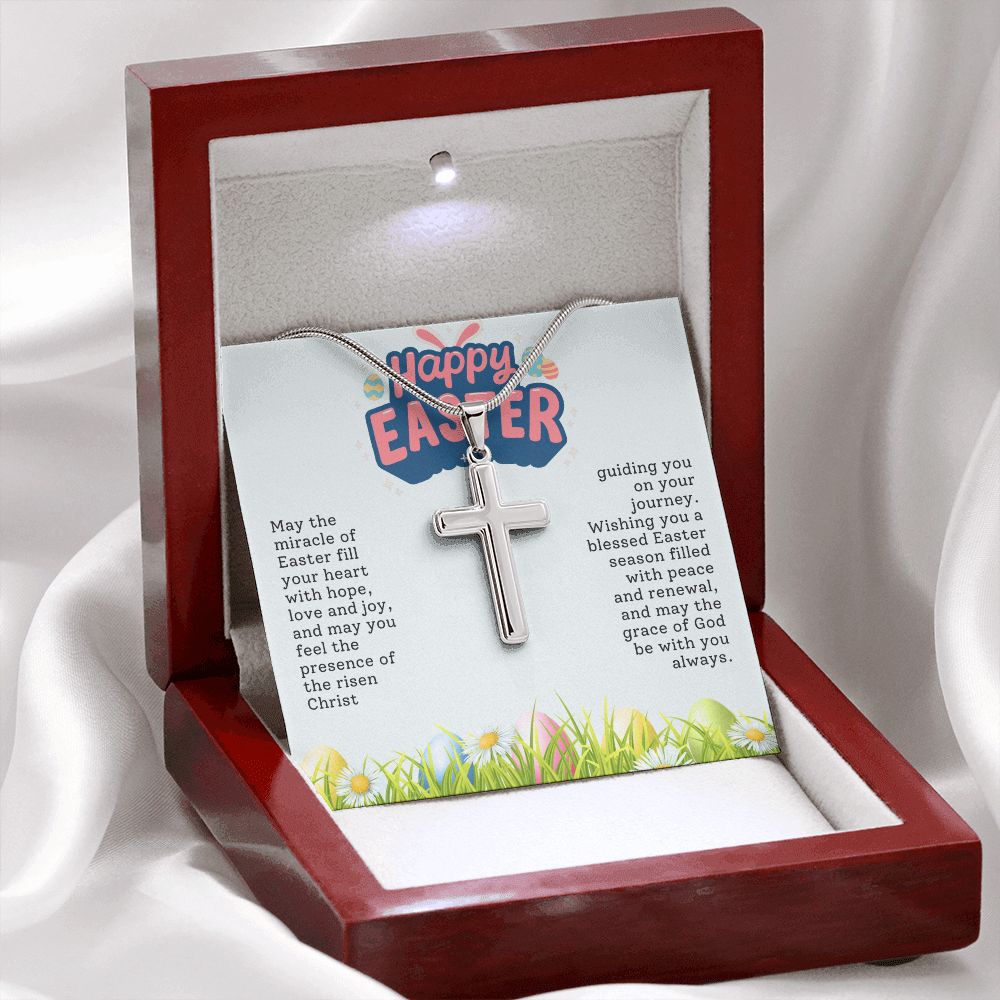Easter Gift - Cross Necklace - Peace and Renewal