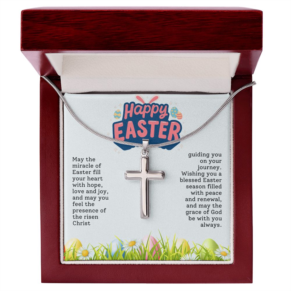 Easter Gift - Cross Necklace - Peace and Renewal