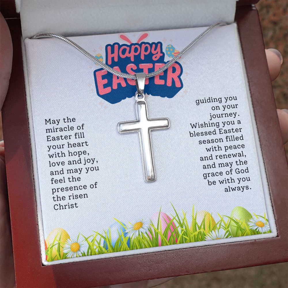 Easter Gift - Cross Necklace - Peace and Renewal