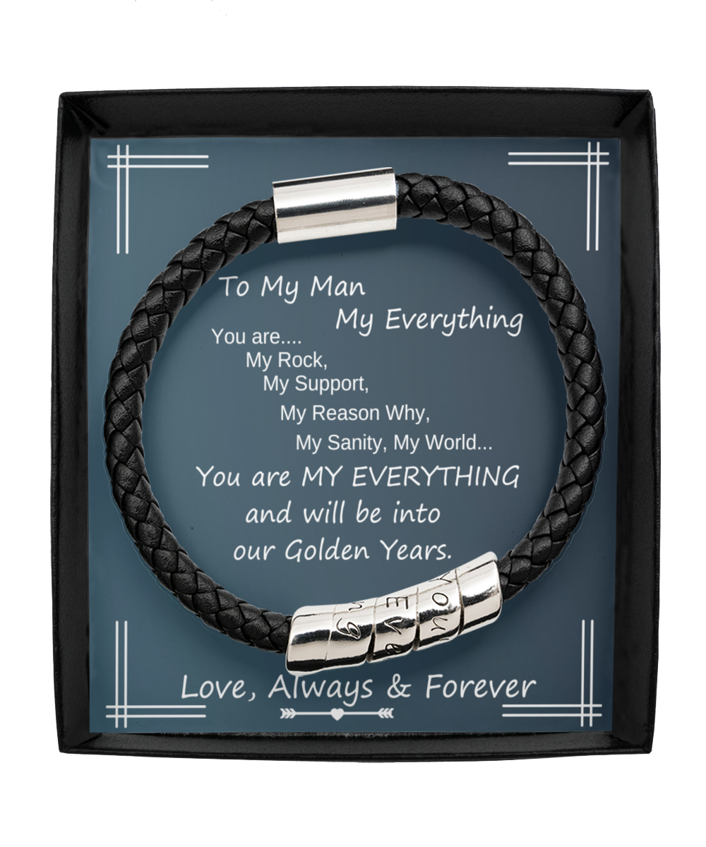 My Man My Everything Bracelet