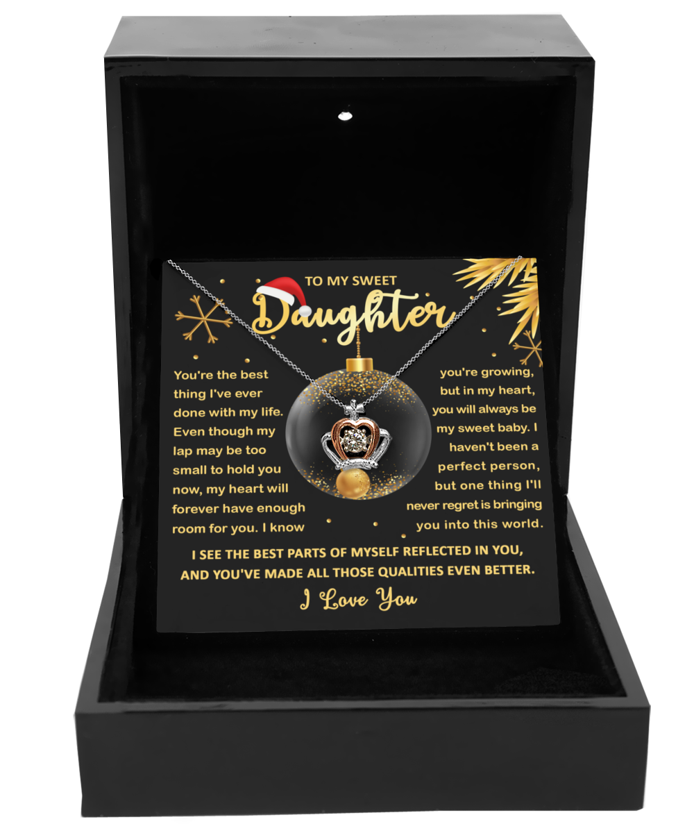 Daughter Christmas Necklace Gift - Room For You