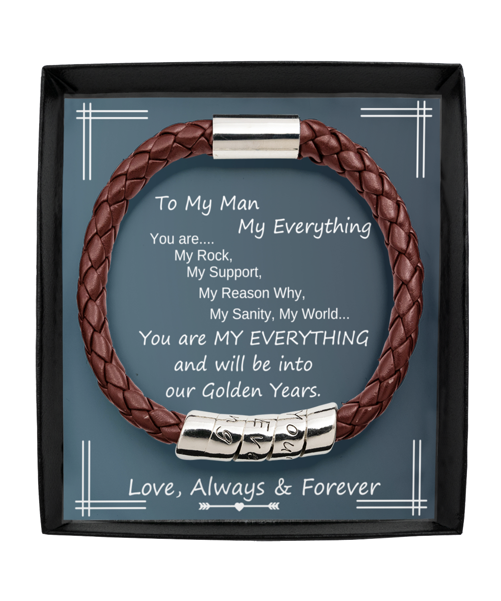 My Man My Everything Bracelet