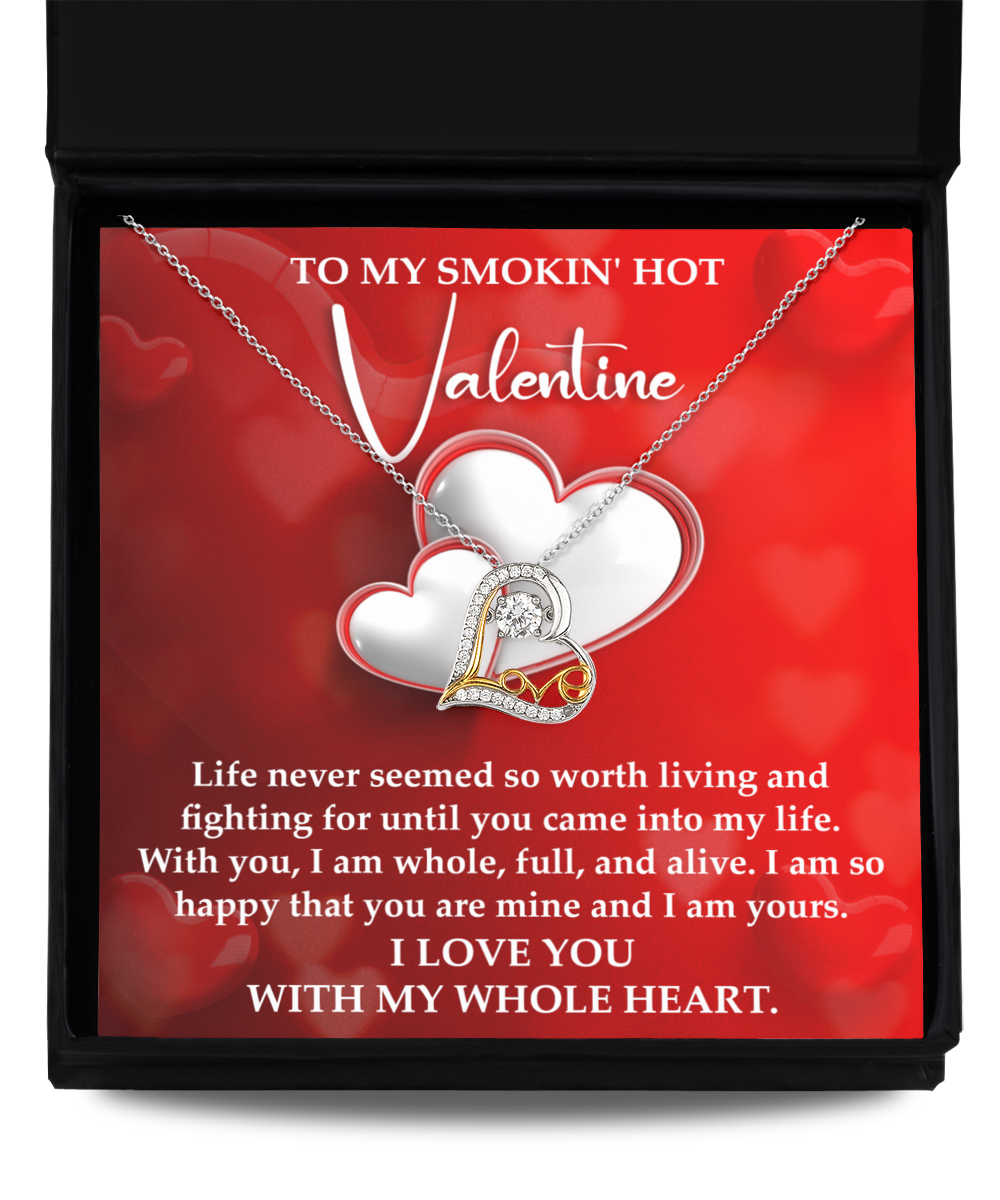 Smokin' Hot Valentine Necklace  -  I Am Yours