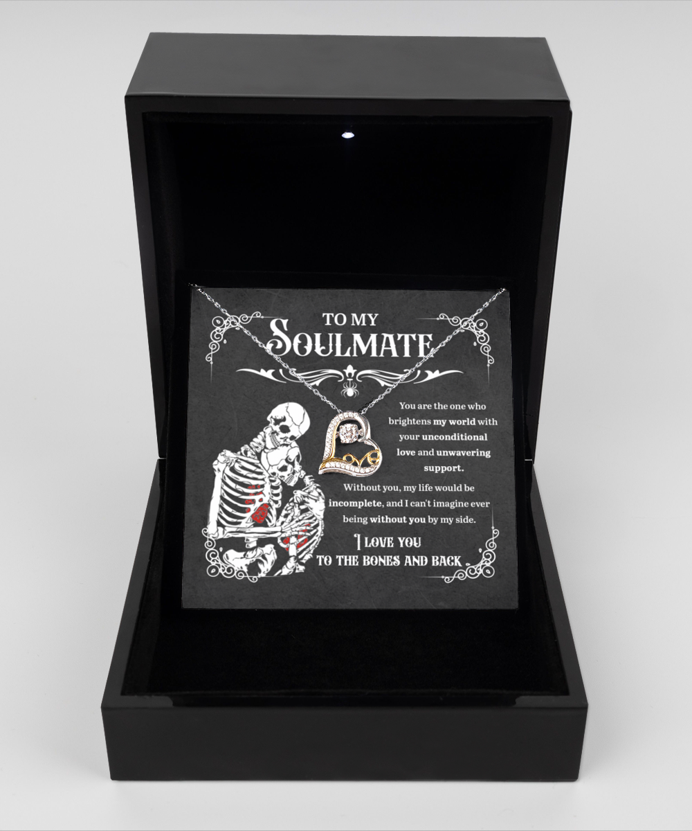 Soulmate Halloween Gift - Necklace - Unwavering Support