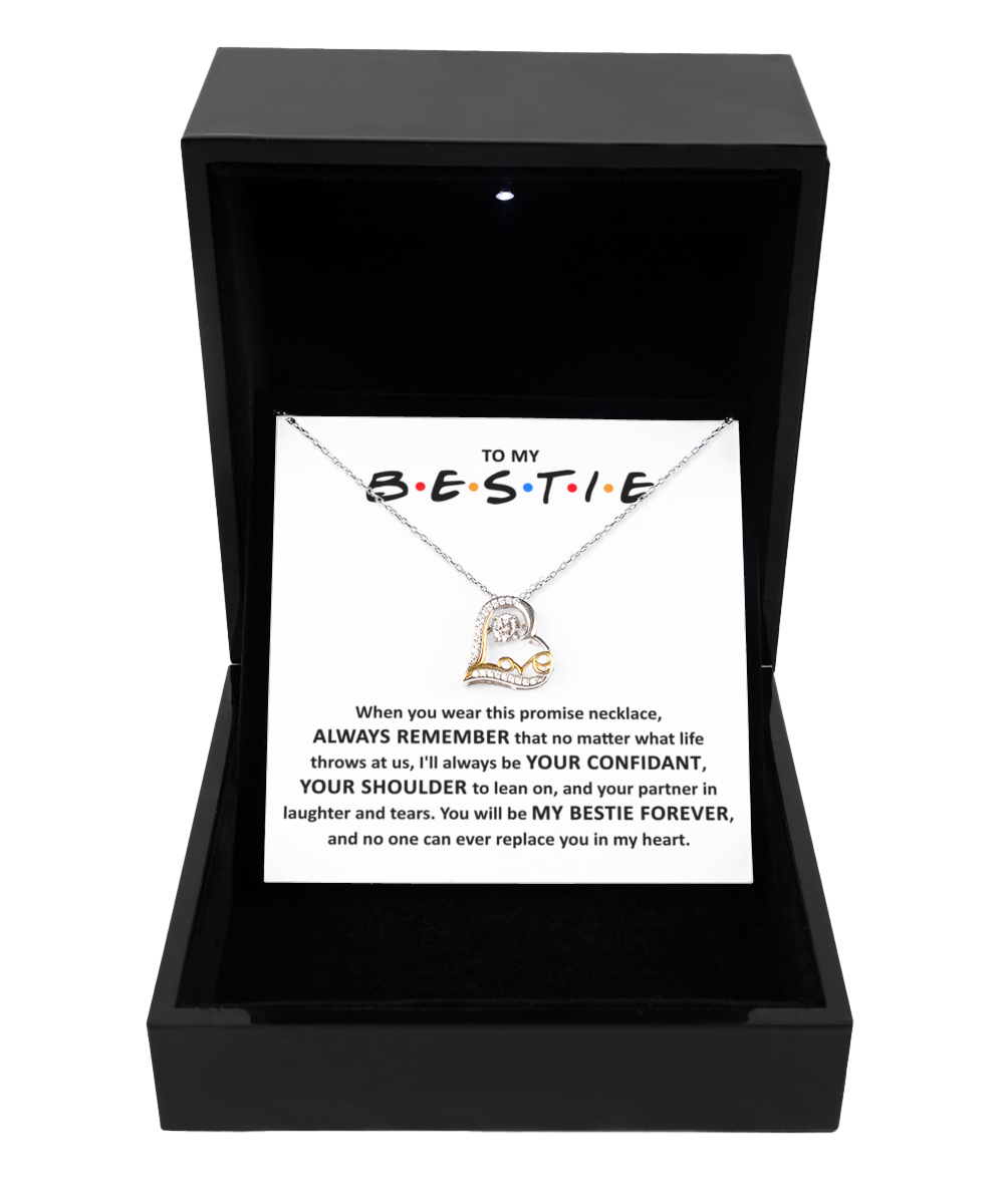 To My Bestie Gift - Promise Necklace