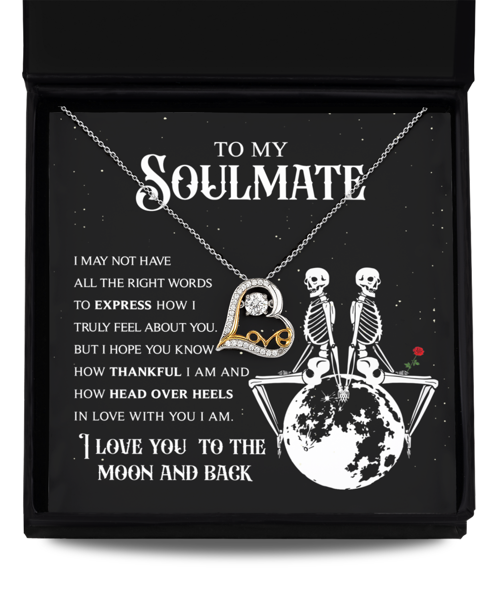 Soulmate Halloween Gift - Necklace - In Love With You