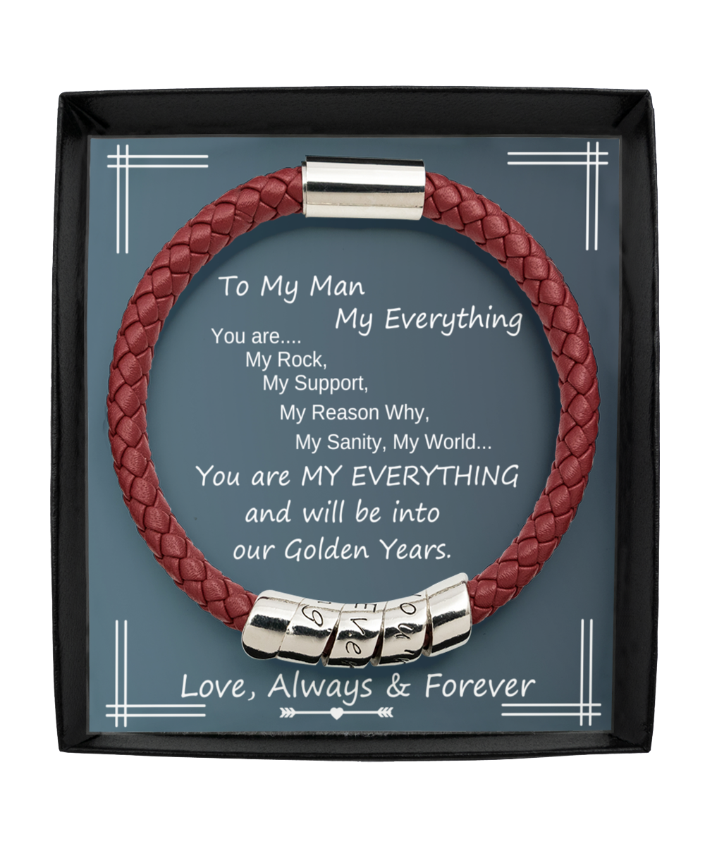 My Man My Everything Bracelet