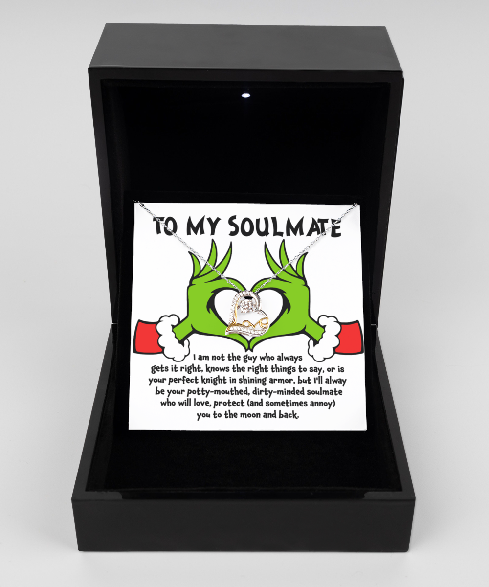 Soulmate Gift - Heart Necklace - Perfect Knight