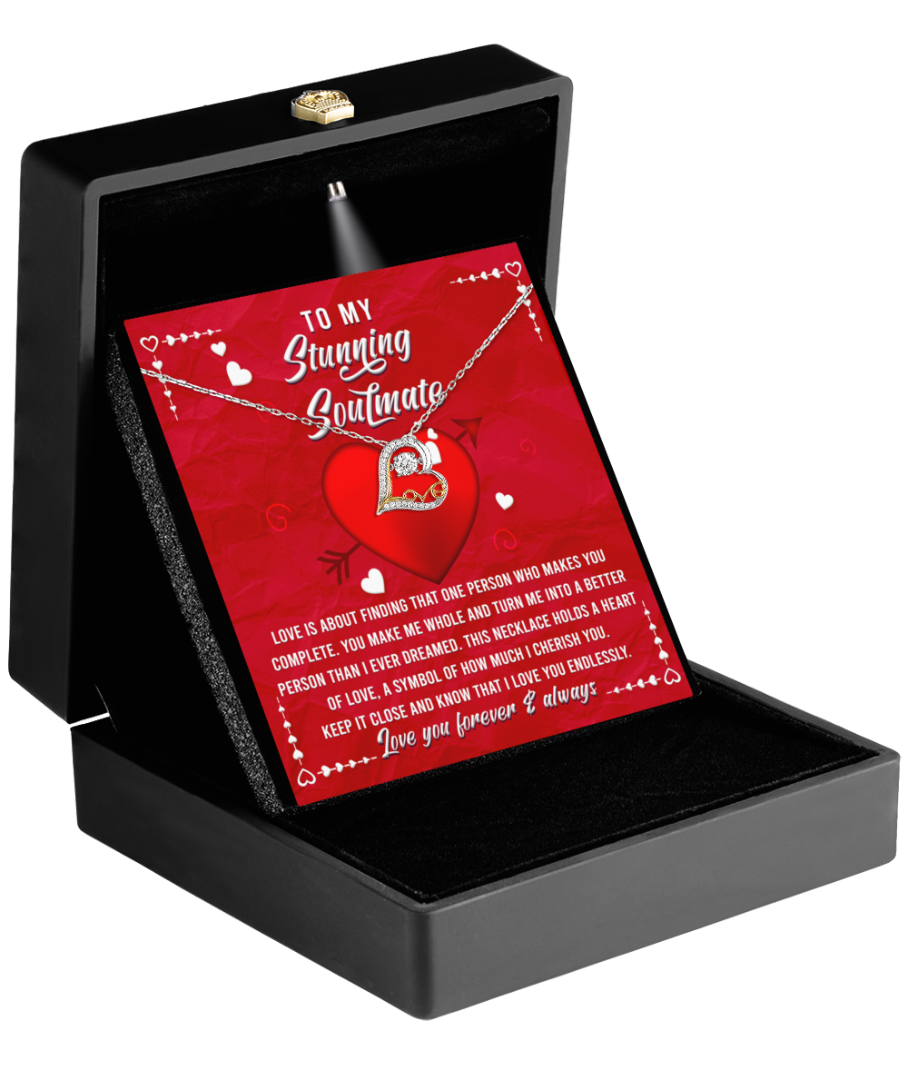 Soulmate Gift - Love Heart Necklace - That One Person