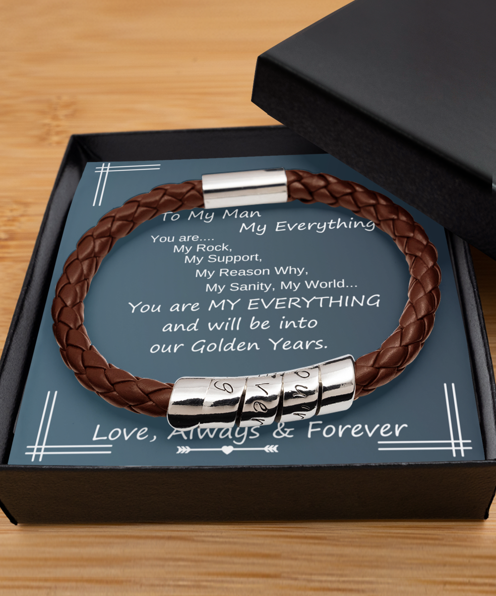 My Man My Everything Bracelet