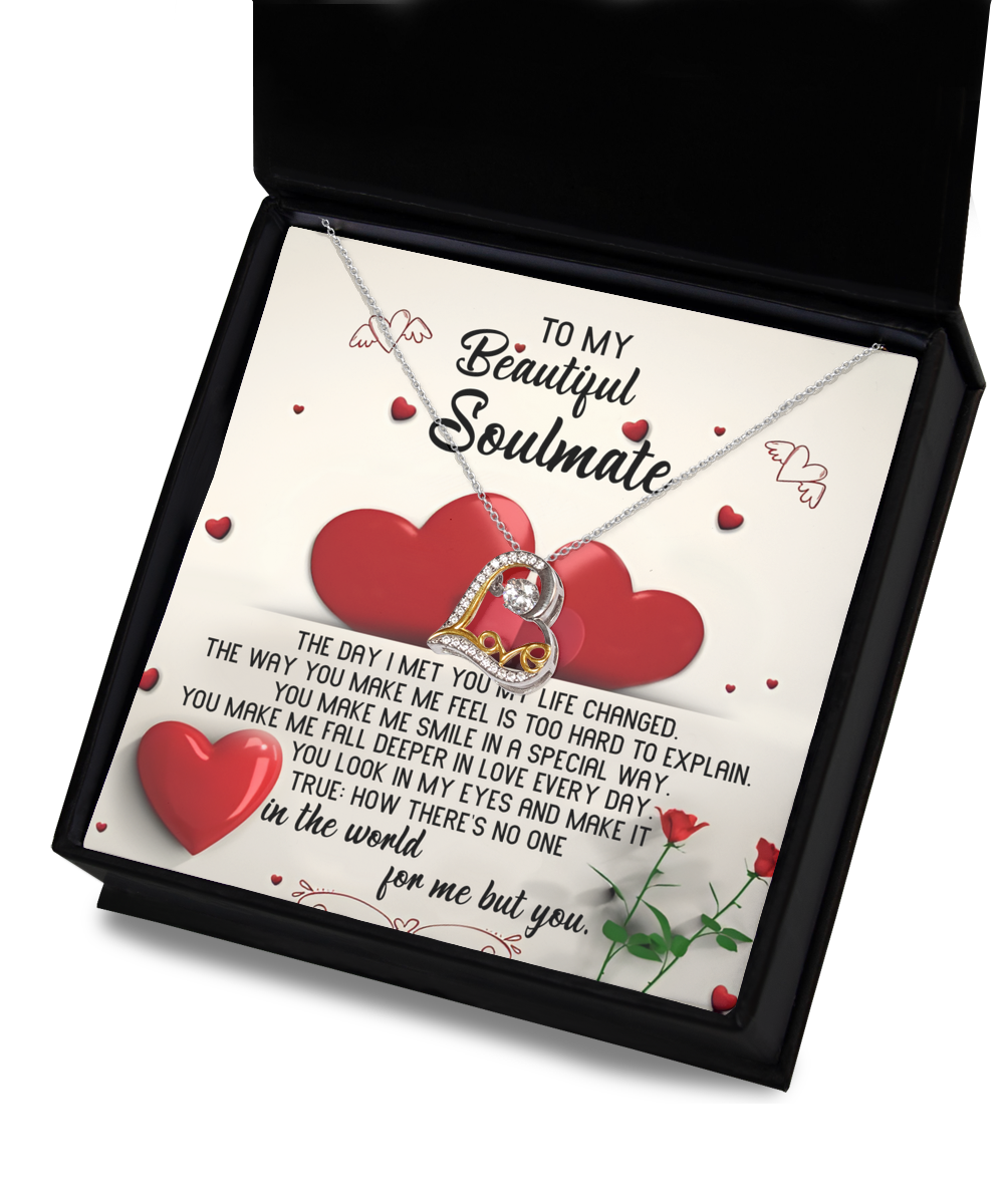 Soulmate - Smile In A Special Way - Heart Necklace