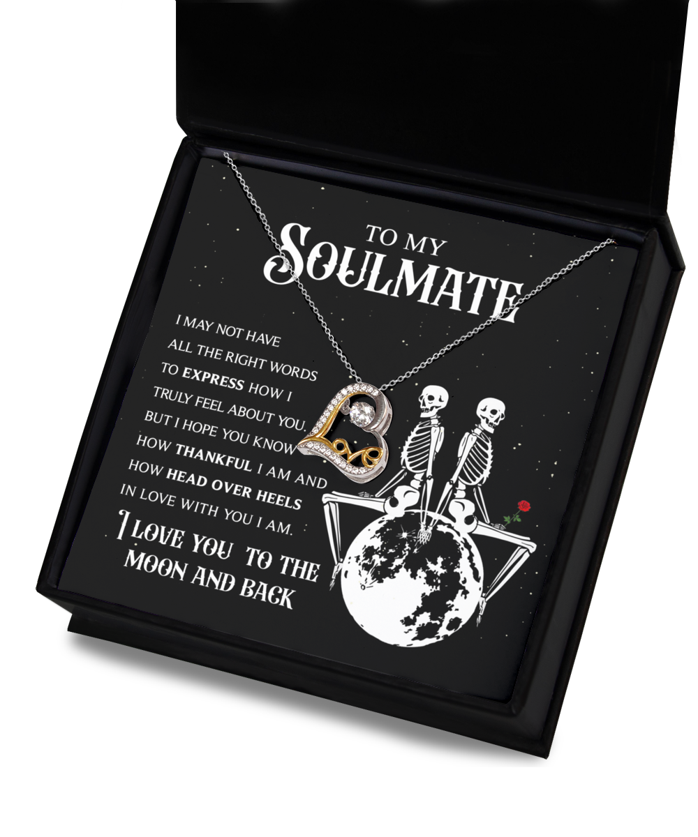 Soulmate Halloween Gift - Necklace - In Love With You