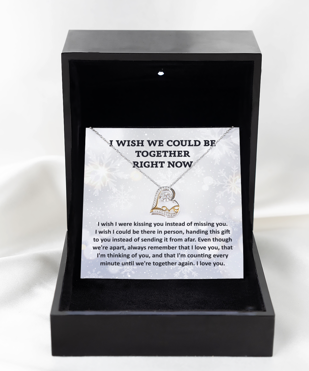 Soulmate Necklace Gift - Missing You